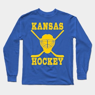 Kansas Hockey Long Sleeve T-Shirt